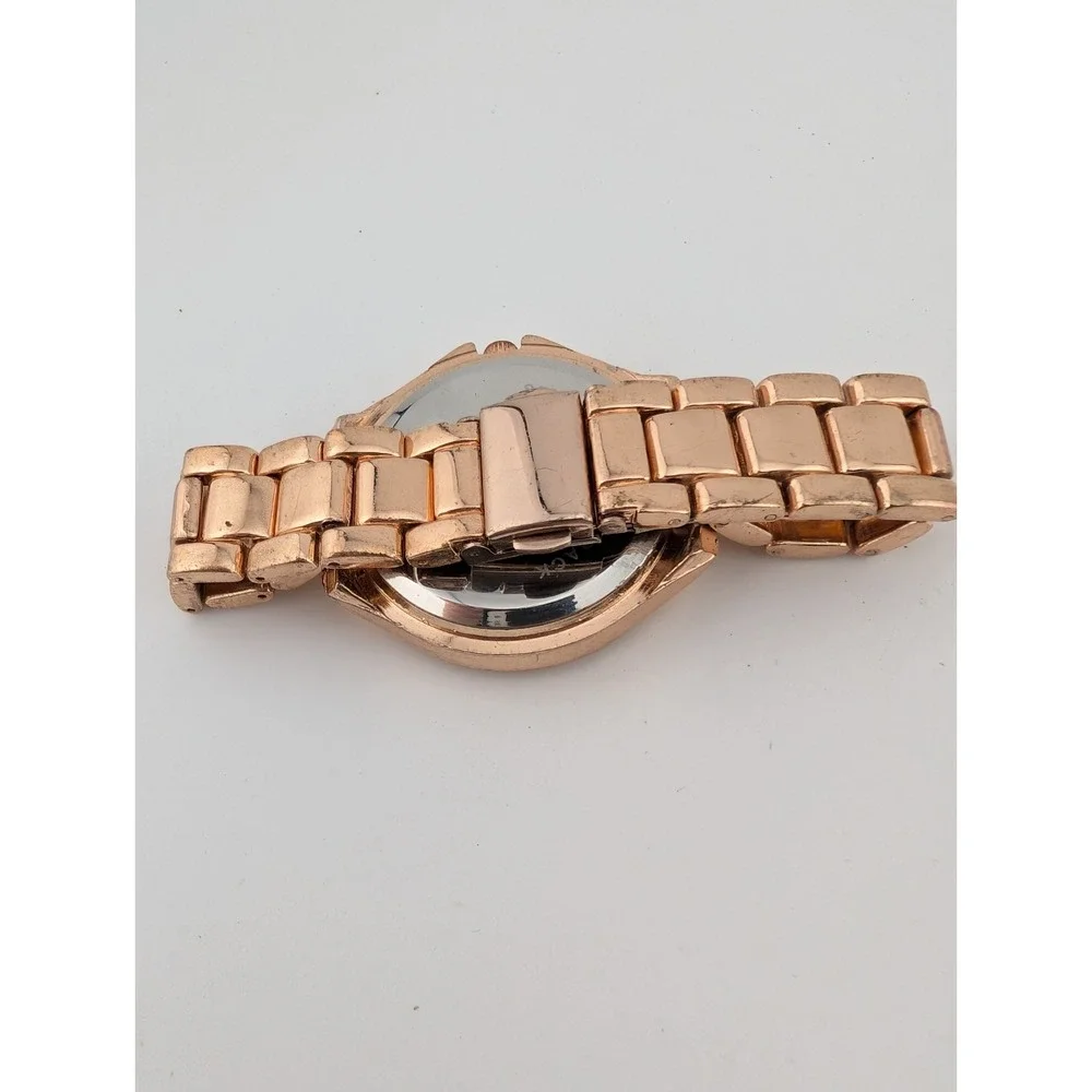 Women's Rose Gold Tone Fashion‎ Watch 36mm Case 6.25